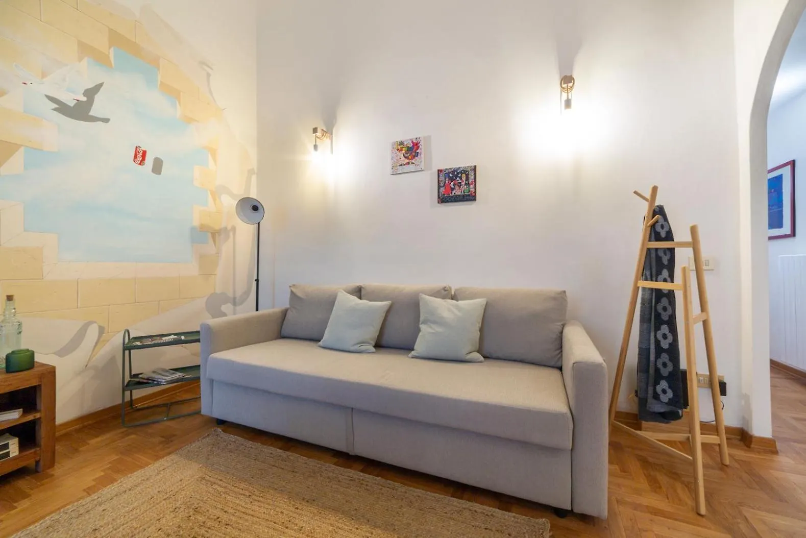 La Casa Del Murales Per 6 Persone Vicino Al Mercato Florence 0*,